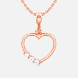 Stainless Steel Cutout Station Ankle Pendant